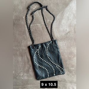 Jeweled crossbody purse